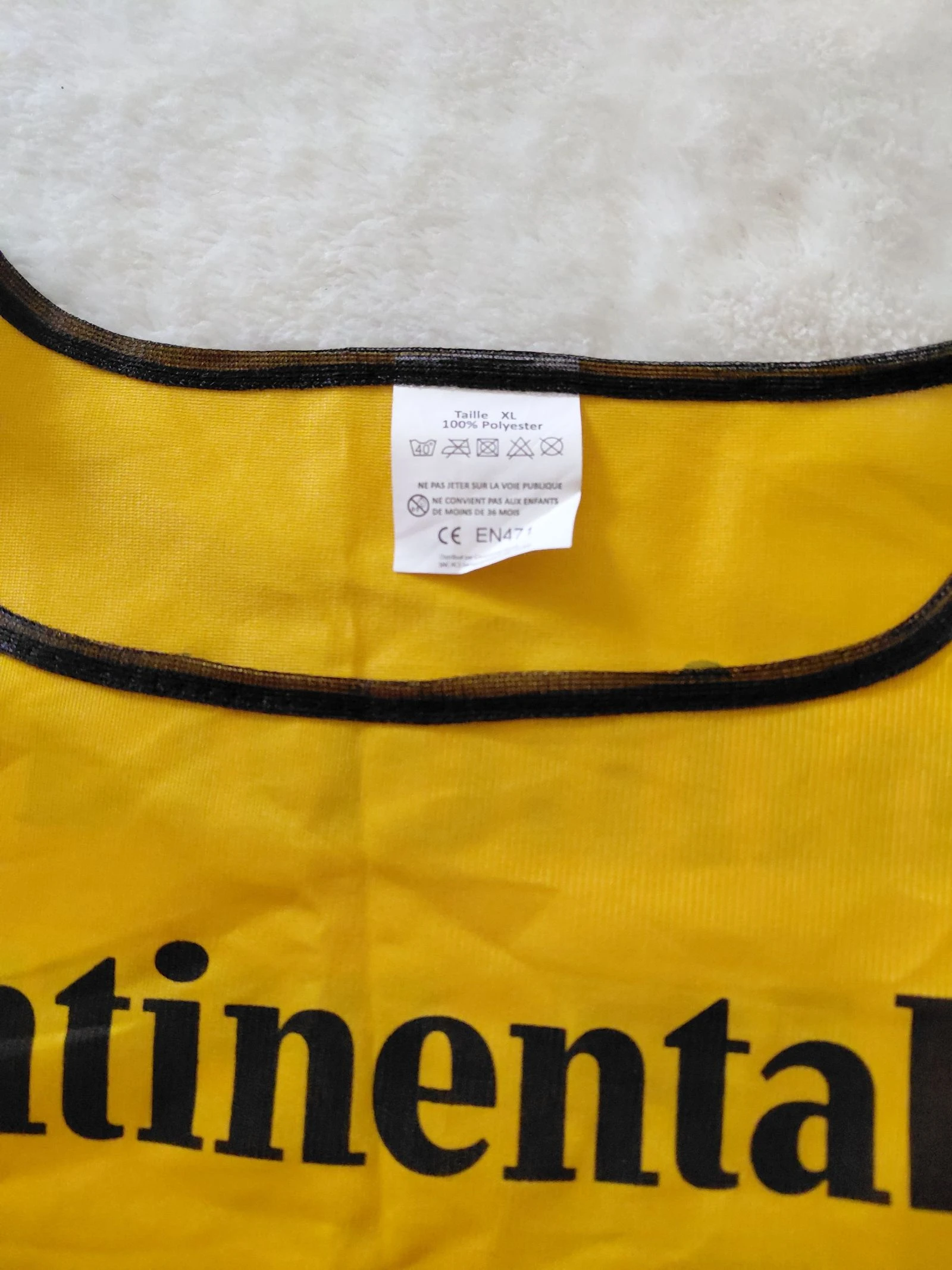 Continental Tour de France Orange Safety Vest – photo 3